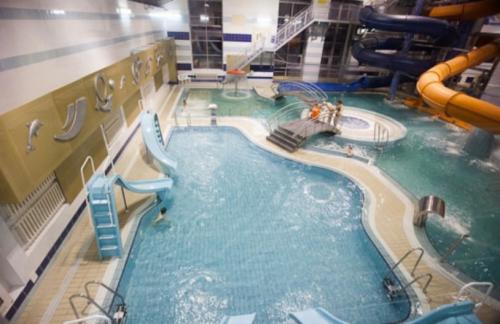Аквапарк + сауна + тренажерный зал + бильярд + настольный теннис за 12р/120мин в Пружанах